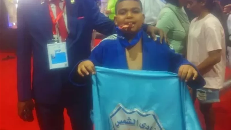 نادي الشمس بأسوان يفوز با لمركز الثاني والثالث في البطولة العربية