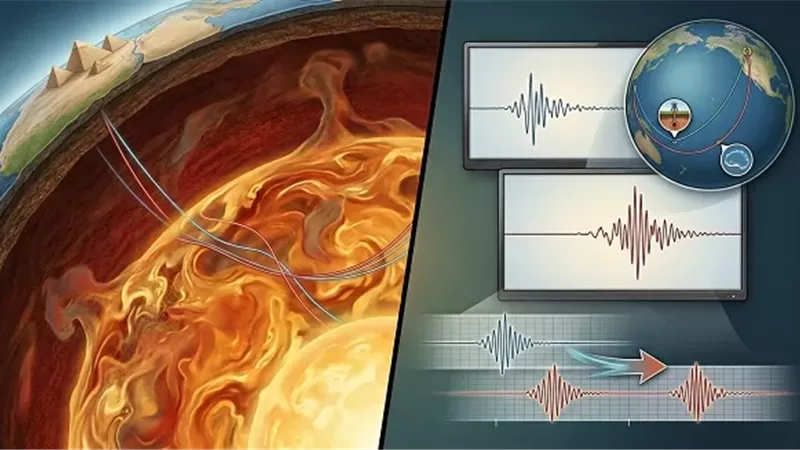 قلب الأرض ليس ساكنًا.. موجات زلزالية تكشف حركة خفية داخل اللب الخارجي