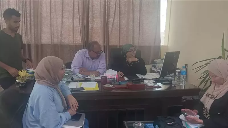 متابعة منظومة العمل في مركز ومدينة الإسماعيلية