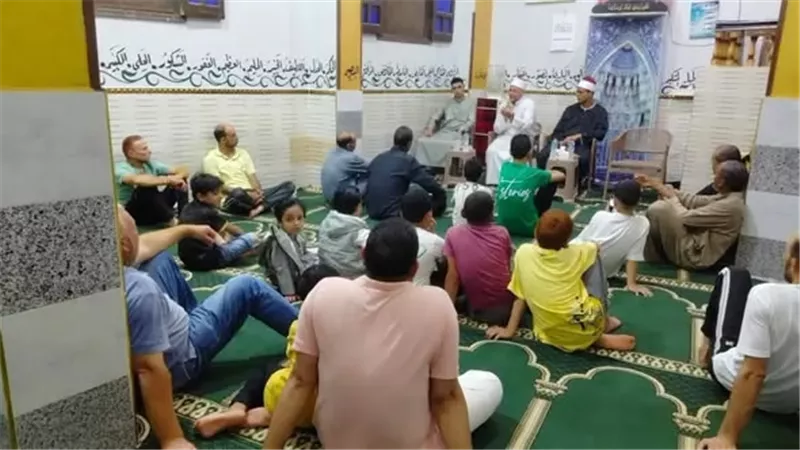 مساجد الإسماعيلية تواصل الاحتفال بالمولد النبوي الشريف..صور