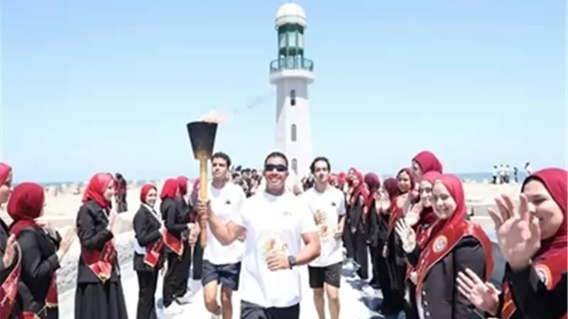 شعلة «أسبوع شباب الجامعات