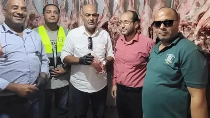 ضبط 770 كجم لحوم غير صالحة للاستهلاك في العبور