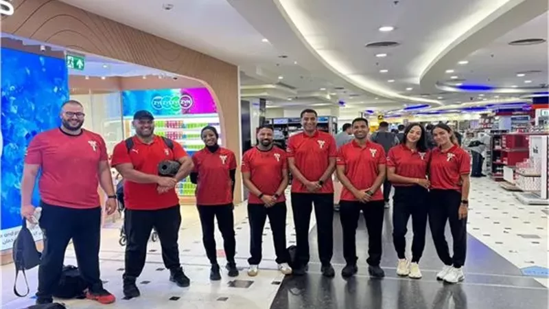 بعثة ألعاب القوى تغادر إلى إيطاليا للمشاركة دورة البحر المتوسط