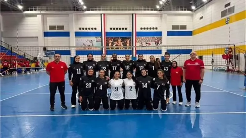 منتخب سيدات الطائرة يهزم أوغندا بثلاثية في أمم أفريقيا