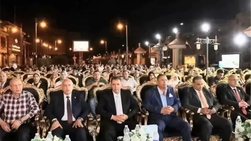 محافظ دمياط يشهد إحتفالية المولد النبوي بجمعية المستثمرين