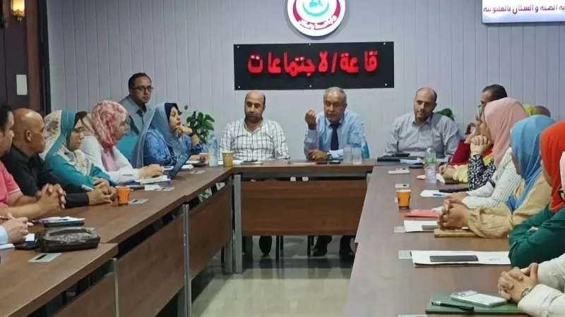 صحة القليوبية تبحث رفع كفاءة المستشفيات وتطوير خدمات الطوارئ والرعاية
