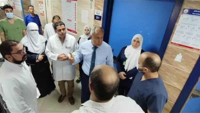 وكيل صحة القليوبية يتفقد مستشفى القناطر.. ويوجه برفع كفاءة الخدمة
