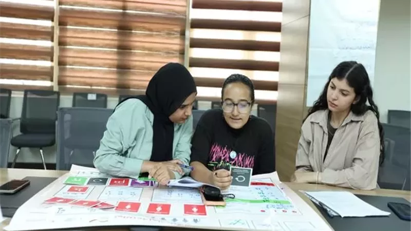 القومي للمرأة ينظم تدريبًا لطلاب التدريب الصيفي على لعبة الادخار