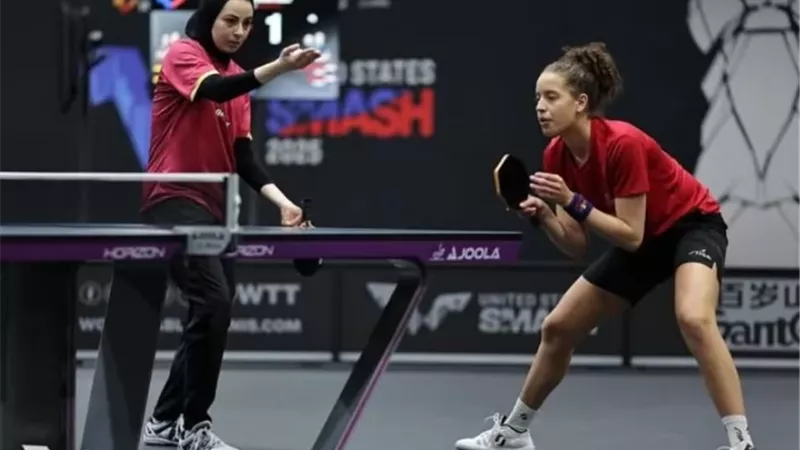 منتخب مصر يتأهل لنهائي تنس الطاولة سيدات في ألعاب البحر المتوسط