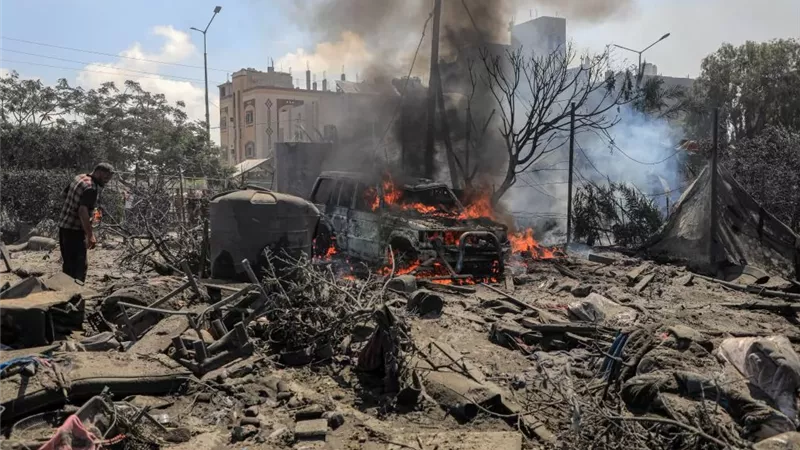 غارة إسرائيلية تستهدف مزارعين في خان يونس..و3 قتلى من عائلة واحدة