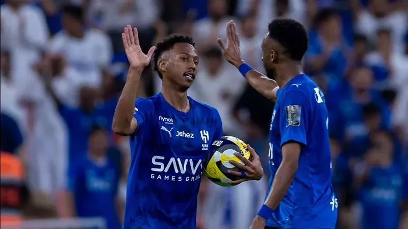 الهلال يكتسح الخليج بخماسية مذلة فى الدورى السعودى