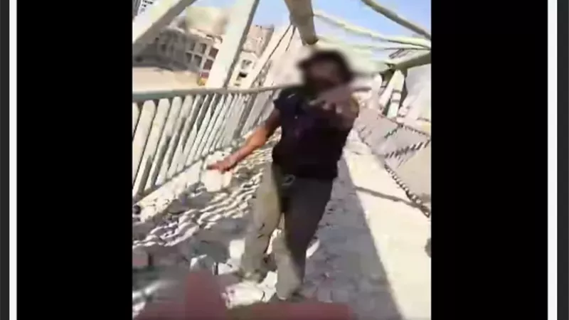 سرقة حديد كوبري الهضبة الوسطى : أعمال تطوير وليست سرقة