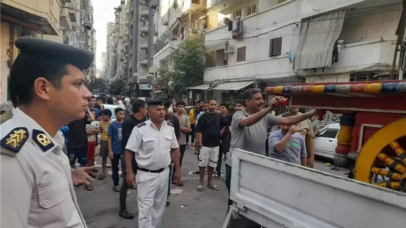 الإسكندرية تواصل تطوير شارع خالد بن الوليد لتحويله إلى ممشى سياحى