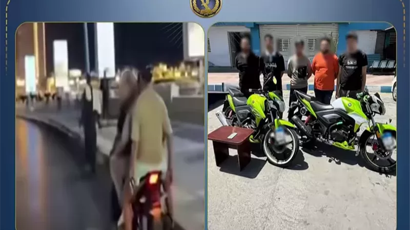 الداخلية تكشف التفاصيل..ضبط المتهمين بمضايقة مواطن فى أول الرمل