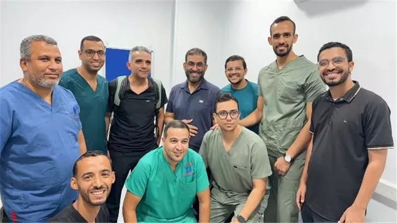 جامعة سوهاج تجري اول حالة لاصلاح الصمام الميترالي بالقسطرة