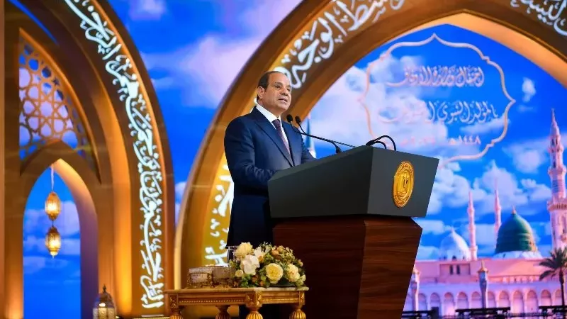 8 توجيهات عاجلة من الرئيس السيسي للحكومة خلال احتفالية المولد النبوي