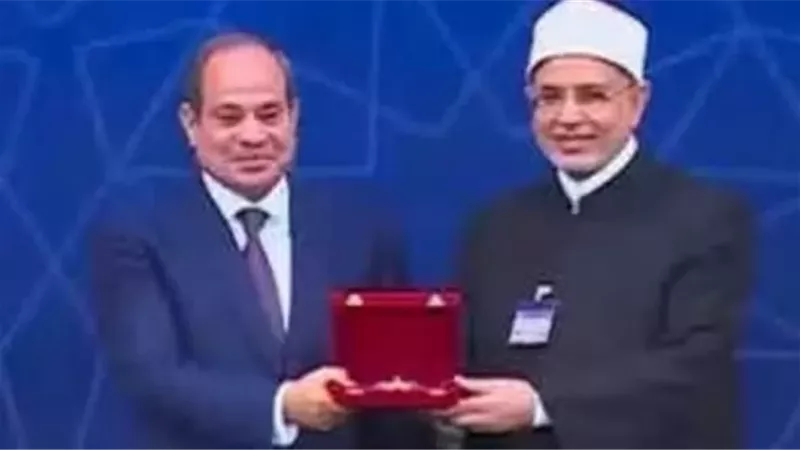 د. سلامة داوود: تكريم الرئيس السيسي وسام على صدري