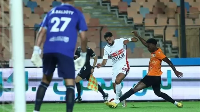 إيشو يعمق جراح البنك الأهلي بالهدف الـ 3 للزمالك