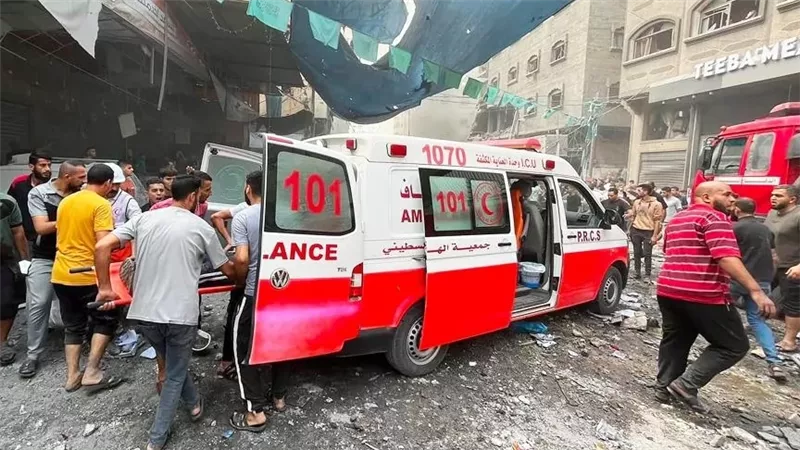 استشهاد فلسطينيين جراء قصف لطائرات الاحتلال غرب مدينة غزة