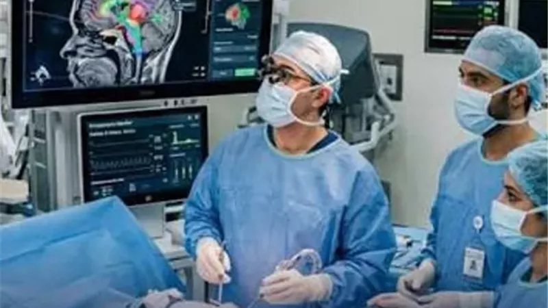 استخدم الذكاء الاصطناعى بعملية دقيقة لإزالة ورم كبير من الغدة النخامية