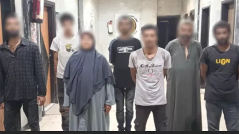 ضبط 9 متهمين استغلوا 11 طفلاً في أعمال التسول بالقاهرة