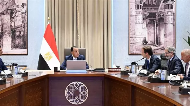 مدبولي يبحث مع رئيس 