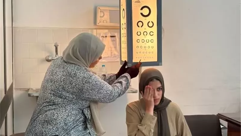 انتظام الكشف الطبي للطلاب الجدد بجامعة الإسماعيلية الأهلية