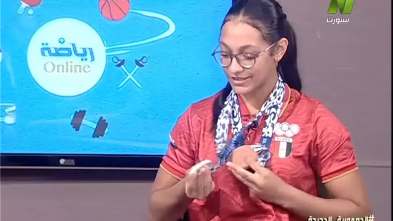 النيل للرياضة تنفرد بأول ظهور لبطلة سباحة الزعانف مريم حلمي