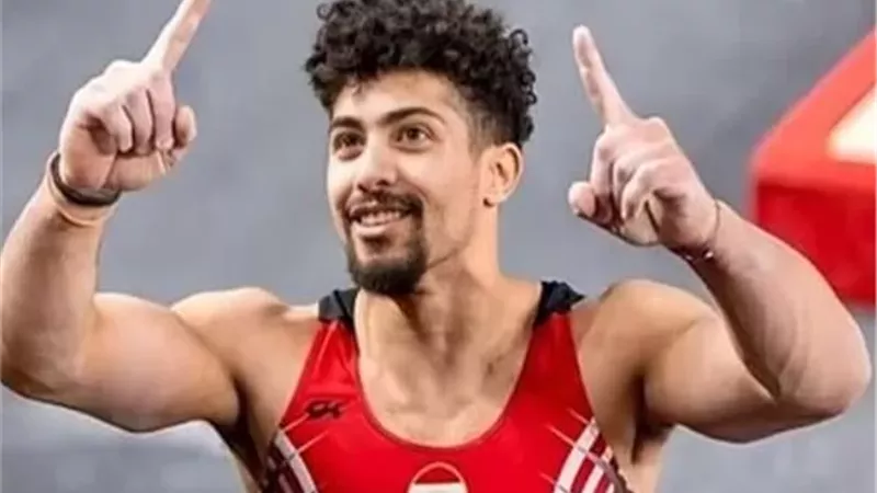 عمر العربي يحصد برونزية الجمباز في دورة البحر المتوسط