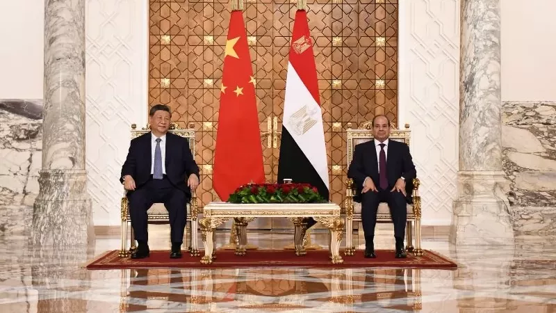 رئاسة الجمهورية تنشر ملخصا لاستقبال الرئيس السيسي نظيره الصيني.. فيديو