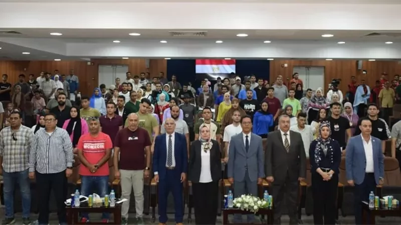 رئيس جامعة بنها يشهد ختام المهرجان الرياضي الثالث لذوي الهمم