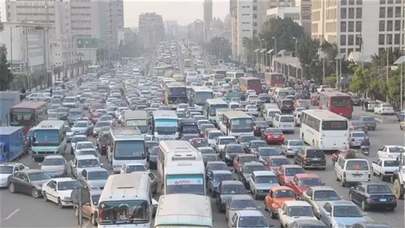 أماكن التكدسات المرورية اليوم في القاهرة والجيزة والقليوبية