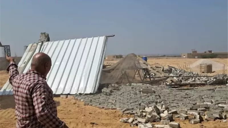 إزالة 56 حالة تعدي على أملاك الدولة بالشرقية