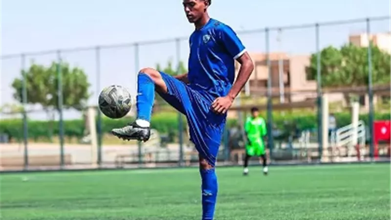 يوسف حسن لاعب القناه ينضم لمنتخب الناشئين