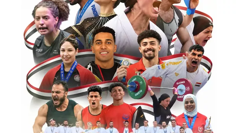 التنسيقية تهنئ أبطال مصر بحصد 58 ميدالية في دورة ألعاب البحر المتوسط