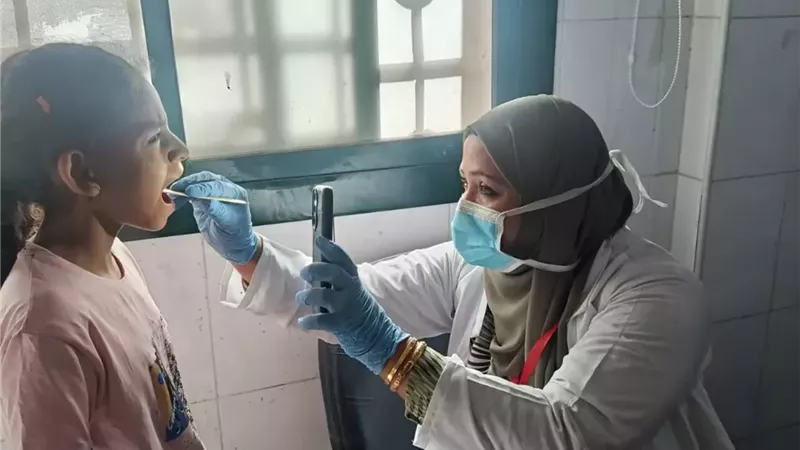 الكشف و علاج 701 مواطن بالقافلة الطبية بقرية الحلفاية