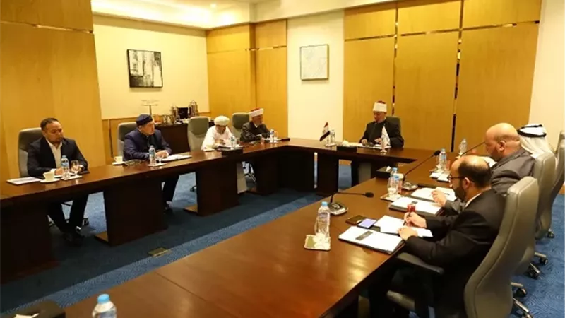 المفتي يجتمع بالمجلس التنفيذي للأمانة العامة لدور الإفتاء