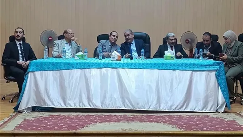 وكيل زراعة البحيرة يبحث الاستعدادات للموسم الشتوي