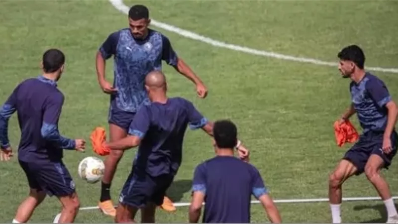 بيراميدز يختتم مرانه الرئيسي استعدادا لمواجهة جورماهيا بدوري الأبطال