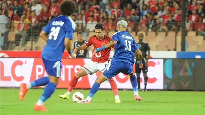 صاروخية ياسر إبراهيم تهدى الأهلى الفوز على سموحة فى الدورى