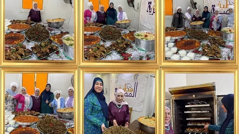 القومي للمرأة بالقاهرة يجهز 350 وجبة للأسر الأولى بالرعاية