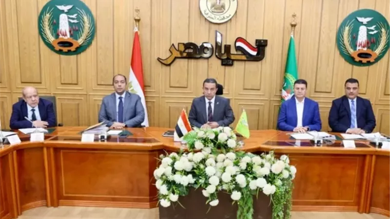 محافظ المنوفية : مهلة 3 أشهر لتقنين المصانع المؤجرة من الباطن