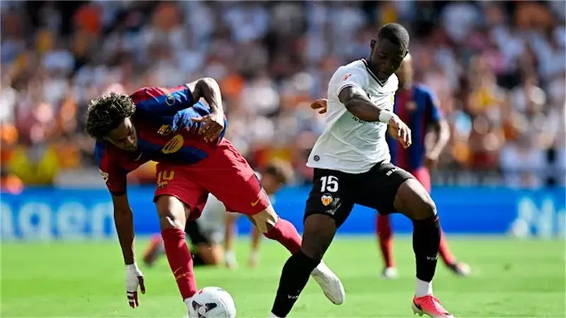 ترتيب الدوري الإسباني بعد فوز برشلونة على فالنسيا بخماسية