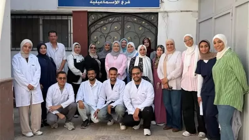 تدريب ميداني لطلاب الامتياز بطب بيطري جامعة قناة السويس
