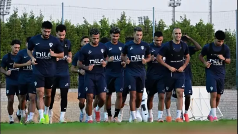 الزمالك يختتم استعداداته لمواجهة أبو قير للأسمدة فى الدوري