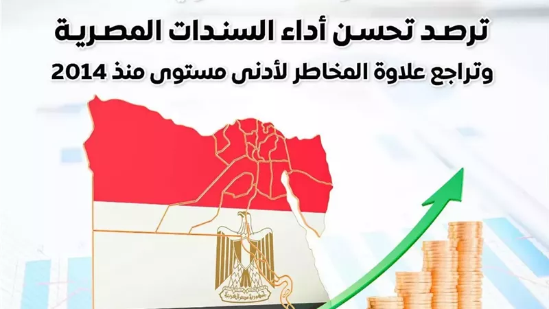 «معلومات الوزراء»: تراجع مخاطر السندات المصرية لأدنى مستوى في 12