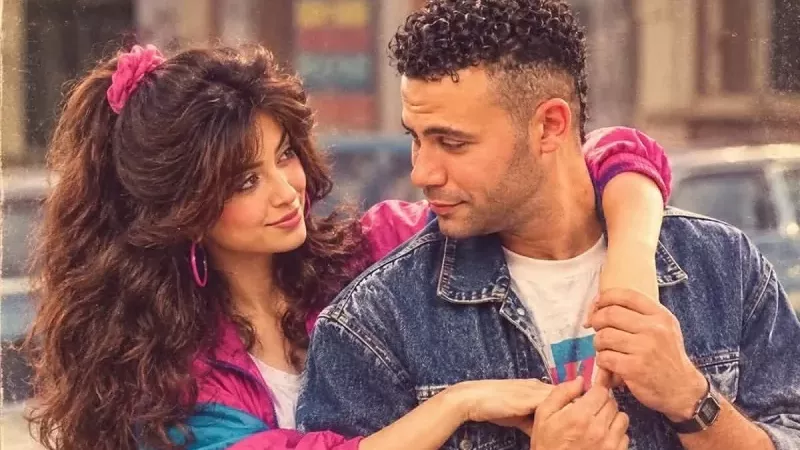 ميرنا جميل تشارك جمهورها كواليس مسلسل 