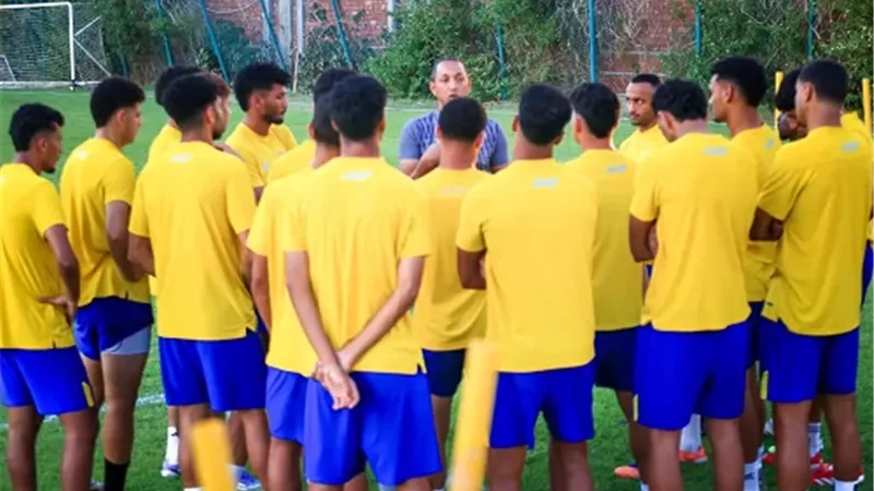 الاسماعيلى يؤدى التدريب الاساسى استعدادا لمواجهة الانتاج الحربى