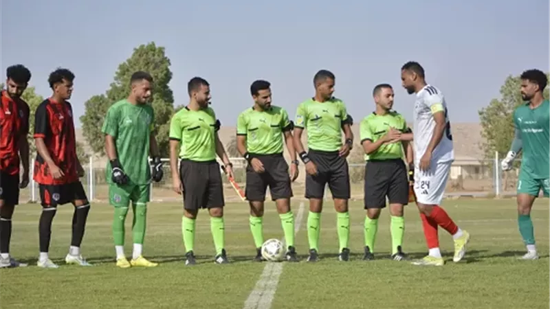 بسبب سيارة الاسعاف الغاء مباراة النصر للتعدين وشبان قنا