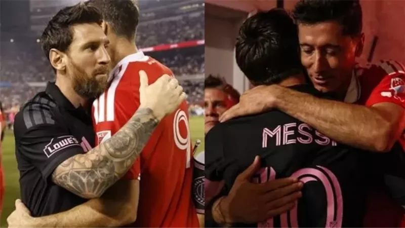 الدوري الأمريكي .. ميسي وليفاندوفسكي يشعلان مواجهة إنتر ميامي وشيكاغو